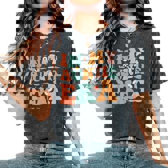 In My Auntie Era Baby Announcement For Aunt Mother's Day Women's Oversized Comfort T-Shirt - Monsterry