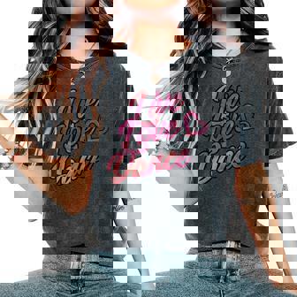 Avec Inscription Live Love Dance Pour Et Fille T-shirt oversize confortable pour femme - Cadeauxyz