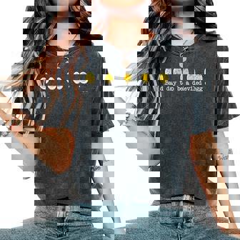 Bad Day To Be A Deviled Egg Fall Thanksgiving Food Meme Women's Oversized Comfort T-Shirt | Mazezy