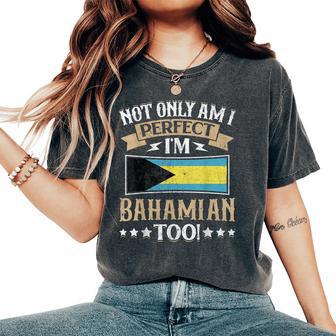 Bahamas Flag Proud Bahamians & Women Women's Oversized Comfort T-Shirt - Thegiftio UK