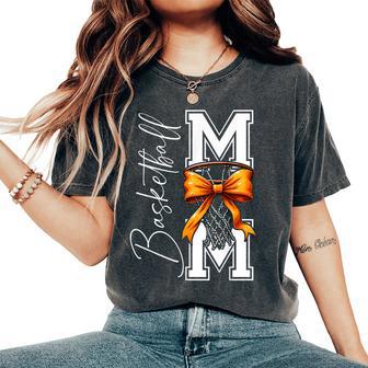 Basketball Mom Game Day Basketball Player Mother's Day Women's Oversized Comfort T-Shirt | Seseable UK