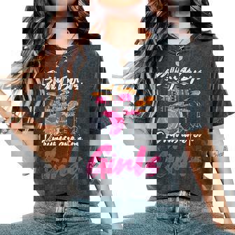 Batterista Regalo Divertente Per Donne Ragazze Batteria T-shirt comoda oversize da donna - Novitaregali