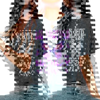 Big Brother Of The Birthday Girl Butterfly Family Matching Women's Oversized Comfort T-Shirt - Monsterry