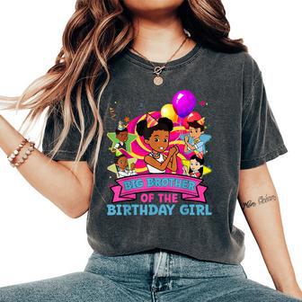 Big Brother Birthday Girl Gracie Pink Doll Family Decoration Women's Oversized Comfort T-Shirt - Thegiftio UK