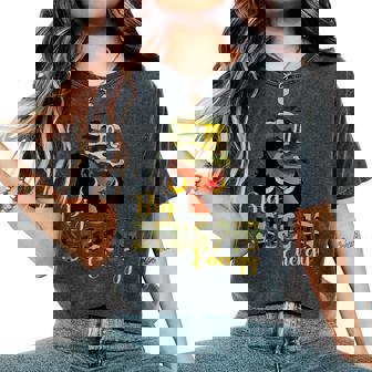 Big Scorpio Energy Camouflage Black Woman Cap Zodiac Women's Oversized Comfort T-Shirt - Thegiftio