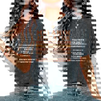 Black History Melanin Educator I Teach Strength Women Women's Oversized Comfort T-Shirt | Seseable CA