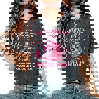 Boots And Bling Its A Cowgirl Thing Love Country Girls N Women's Oversized Comfort T-Shirt | Seseable FR