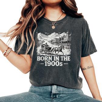 Born In The 1900S Graphic Vintage For Old People Women's Oversized Comfort T-Shirt | Seseable UK