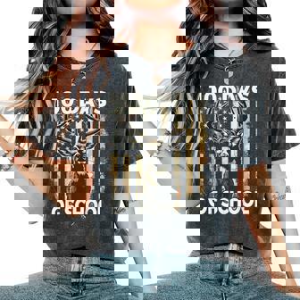 Bucked' 100 Days Of School Deer Student Boy Girls 100Th Day Women's Oversized Comfort T-Shirt - Monsterry