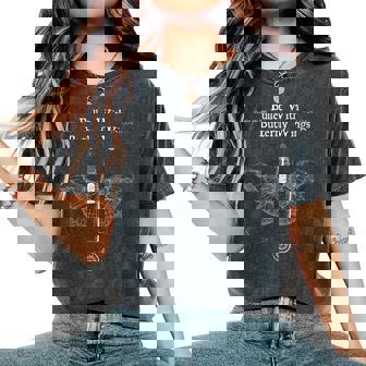 Bullet Butterfly Wings Alternative 90s Rock Music Women's Oversized Comfort Colors T-Shirt | Mazezy