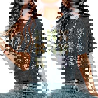 Camouflage Bow Girls Ns Coquette Bow Camo Hunting Women's Oversized Comfort T-Shirt - Monsterry