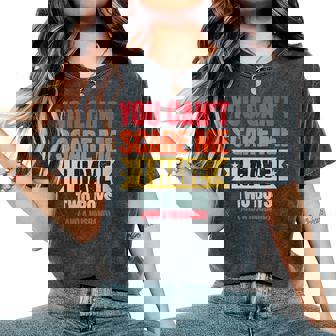 You Can'tcare Me Mamá Graciosa Friki Divertida Cuello Camiseta extragrande cómoda para mujer - Regaloses