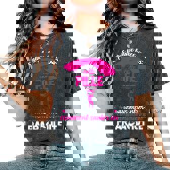 Cette Filleaous Montrer Commentauter En Parachute T-shirt oversize confortable pour femme - Cadeauxyz