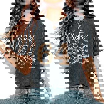 Chapter 64 Leopard For 64Th Birthday And Women Women's Oversized Comfort T-Shirt | Mazezy
