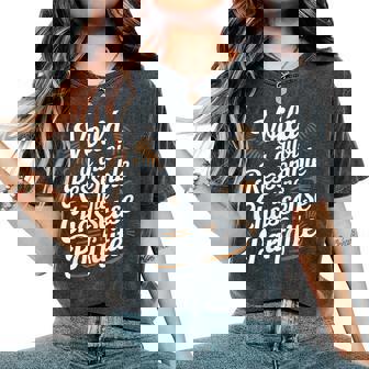 Chasseuse Parfaite Humour Chasse Idée Cadeau Drôle T-shirt oversize confortable pour femme - Cadeauxyz