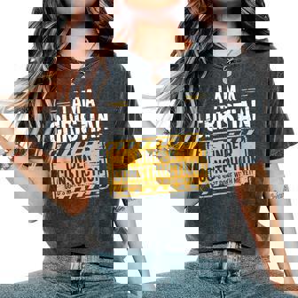 Christian Under Construction God Not Done Yet Spiritual Fun Women's Oversized Comfort T-Shirt - Monsterry