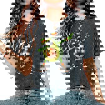 Dabbing Avocat Drôle Avocat Dab Dance Garçons Filles Enfants T-shirt oversize confortable pour femme - Cadeauxyz