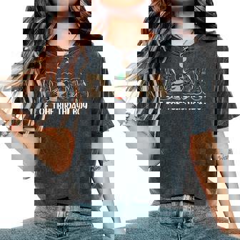 Dada Of The Birthday Boy One Lucky Duck 1St Birthday Family Women's Oversized Comfort T-Shirt - Monsterry