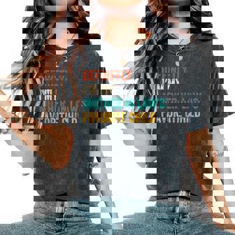 Definetly I'm My Mother In Laws Favorite Child Women's Oversized Comfort T-Shirt - Seseable