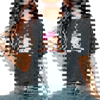 Donna Regalo Mamma In Attesa Donna Incinta Natale Future Mamme Con Collo A T-shirt comoda oversize da donna - Novitaregali