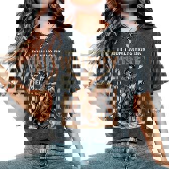 I Don’T Always Drink Whiskey But When I Do Cowgirl Women's Oversized Comfort T-Shirt | Seseable CA