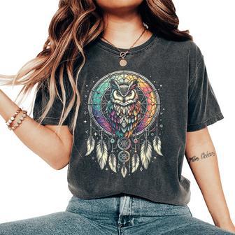 Dream Catcher Bohemian Spiritual Dreamcatcher Women's Oversized Comfort T-Shirt - Thegiftio UK