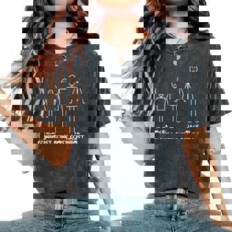 Economist Microeconomist Macroeconomist Economics Teacher Men Women Women's Oversized Comfort Colors T-Shirt | Mazezy