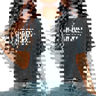 Emergency No Coffee No Life Missing Java 警告サイン レディースオーバーサイズコンフォートTシャツ - Kawaiitshirt