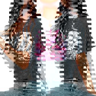 Enchanted Forest Fantasy Fairy Mystical Butterfly & Floral Women's Oversized Comfort T-Shirt | Mazezy