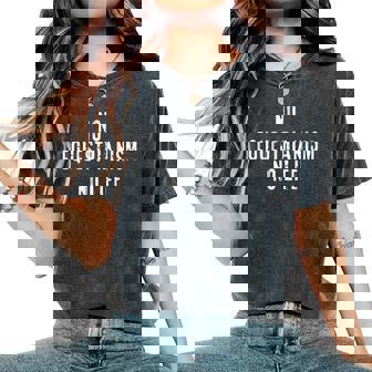 Equestrianism Horse Rider Western Horses Riding Women's Oversized Comfort Colors T-Shirt | Mazezy