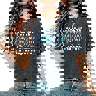 Er Nurse Emergency Department Room Healthcare For Women Women's Oversized Comfort T-Shirt | Seseable FR