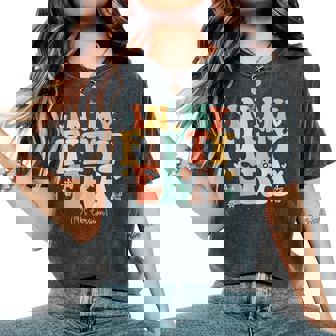 In My Fifty Era Cute 50Th Birthday 1975 Bday Women Women's Oversized Comfort T-Shirt | Mazezy