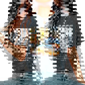 Follow The Word Not The Herd Christian Faith Bible Women's Oversized Comfort T-Shirt - Monsterry