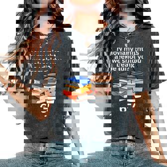 67 Meme English Teacher Reading Book Lover Humor Women's Oversized Comfort T-Shirt | Seseable FR