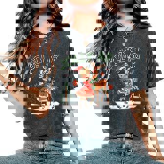 Christmas Jolly Af For Men Women Women's Oversized Comfort T-Shirt - Monsterry