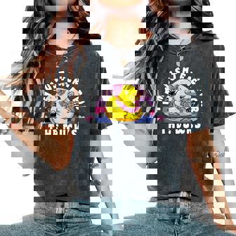 Cruise Duck I´M Just Here For The Ducks Cruise Women's Oversized Comfort T-Shirt - Thegiftio