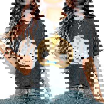 Good Egg Teacher Halloween Costume Group The Cool Bean Women's Oversized Comfort T-Shirt - Monsterry