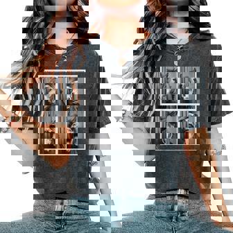 Horse Sunglasses Women's Oversized Comfort T-Shirt | Seseable CA