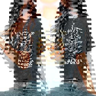 I'll Be In The Backyard Whiskey Cigar Minimalist Women's Oversized Comfort T-Shirt - Thegiftio