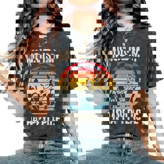 Music For Music Teacher Music Lover Women's Oversized Comfort T-Shirt - Monsterry