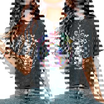 Nursicorn Rainbow Cute Unicorn Nurse Nursing Rn Women Women's Oversized Comfort T-Shirt - Thegiftio