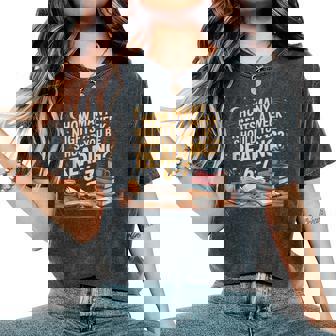 Reading 67 Six Seven Meme English Teacher Book Lover Women's Oversized Comfort T-Shirt | Mazezy