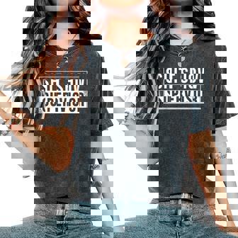 Shit Show Supervisor Parents Boss Manager Teacher Women's Oversized Comfort T-Shirt - Thegiftio