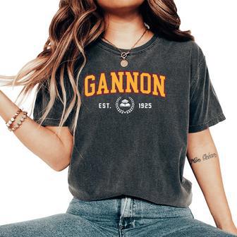Gannon University Retro Women Women's Oversized Comfort T-Shirt - Thegiftio