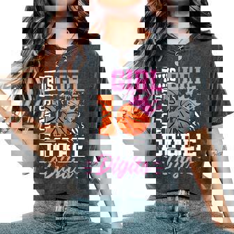 This Girl Now 10 Double Digits Basketball 10 Year Birthday Women's Oversized Comfort T-Shirt - Monsterry