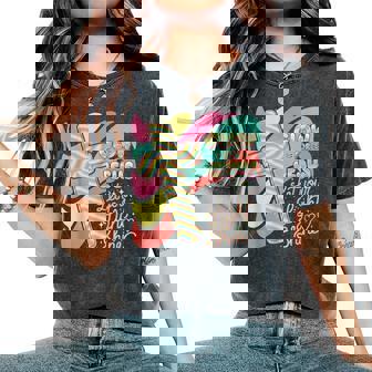 Glow For Jesus Christian Faith Lion God Christianity Women's Oversized Comfort T-Shirt | Seseable UK