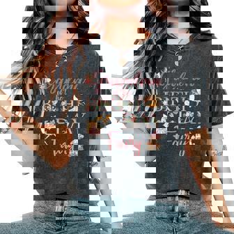 Grandma Of The Birthday Fairy First Birthday Family Matching Women's Oversized Comfort T-Shirt | Mazezy