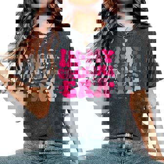 In My Grandma Era Mother's Day Expecting Baby Announcement Women's Oversized Comfort T-Shirt - Monsterry