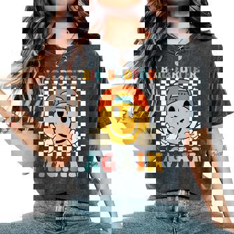 Groovy Big Brother Again Big Brother Announcement For Boys Women's Oversized Comfort T-Shirt - Monsterry