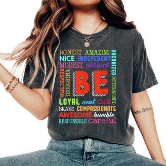 Growth Mindset Teacher Positive Message Inspirational Quote Women's Oversized Comfort T-Shirt | Mazezy